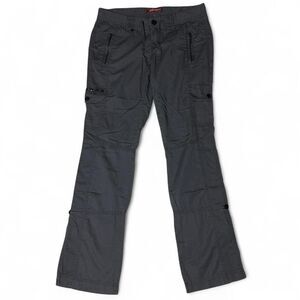 Unionbay Gray Cargo Pants Studded Pockets Women’s Size 9 Utility Pants